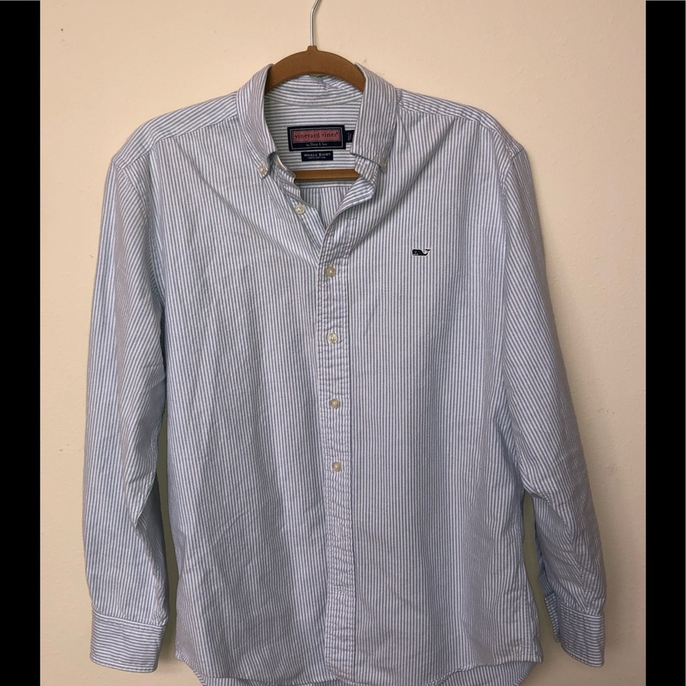 Men’s Small Vineyard Vines Striped Button-down